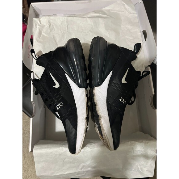 Size 7.5 - Nike Air Max 270 Black/Anthracite White-Great Condition, Includes Box - Picture 5 of 8